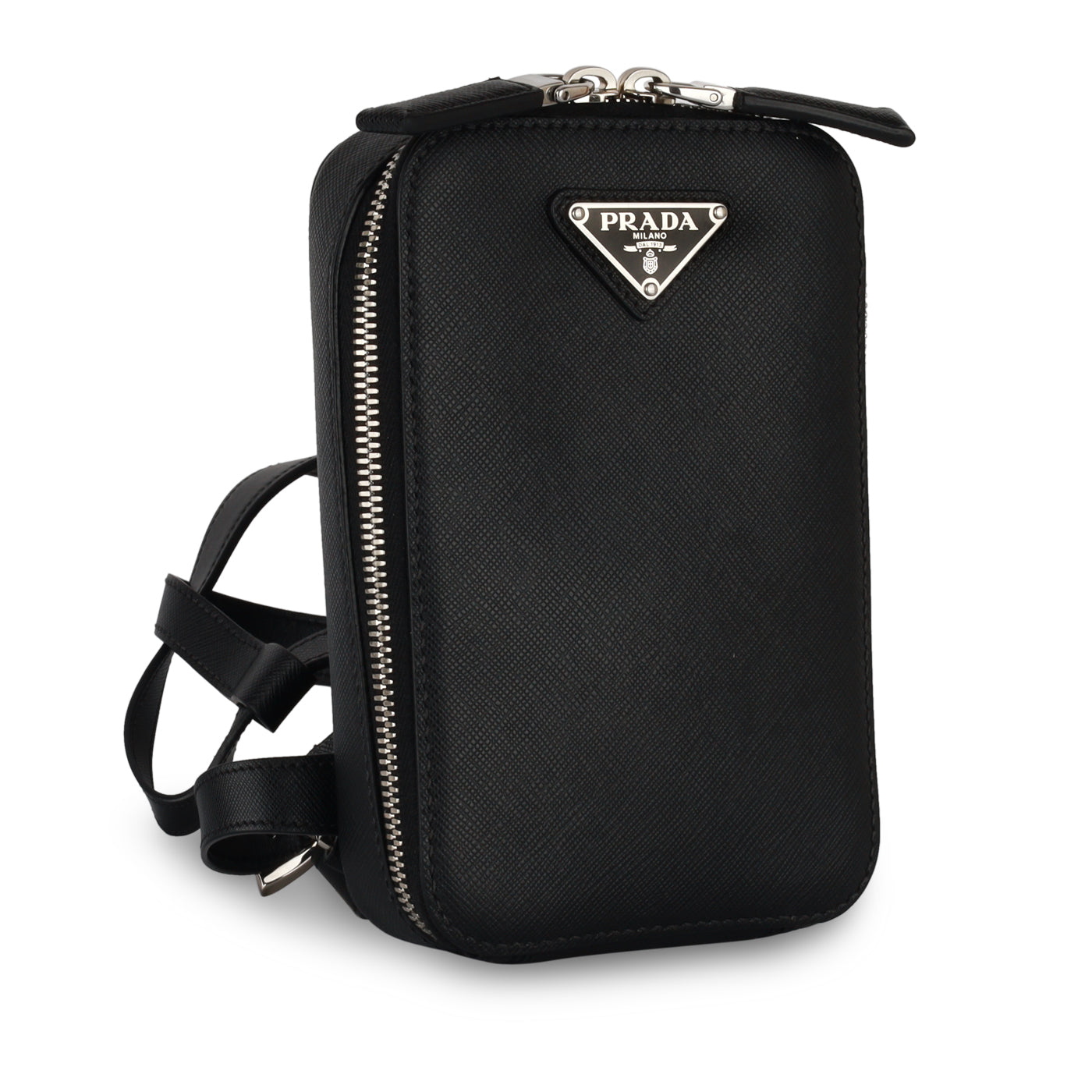 Prada Brique Crossbody - Saffiano
