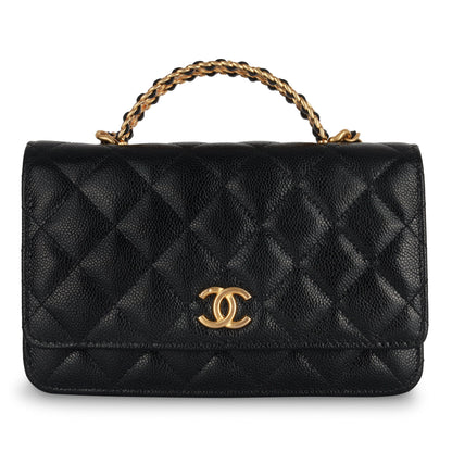 Chanel Top Handle Wallet on Chain
