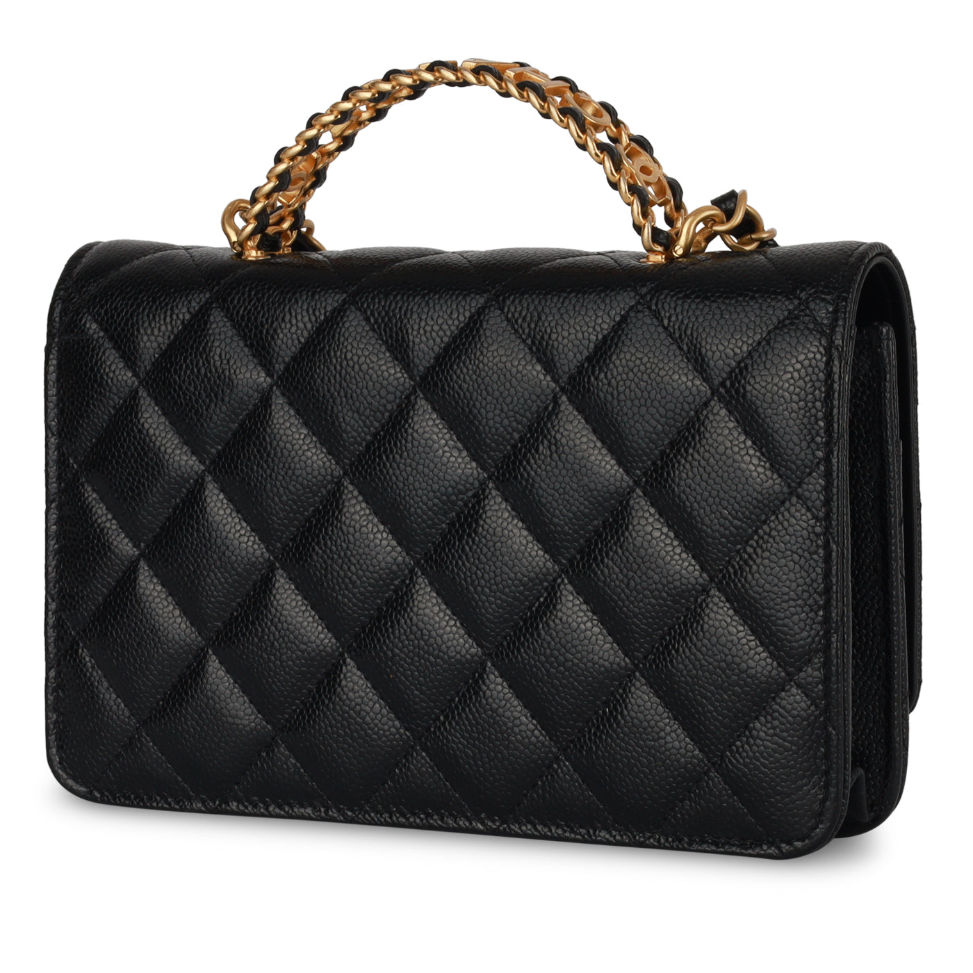 Chanel Top Handle Wallet on Chain
