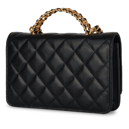 Chanel Top Handle Wallet on Chain