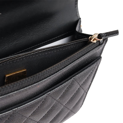 Chanel Top Handle Wallet on Chain