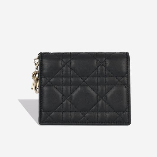 Christian Dior Lady Dior Flap Card Holder