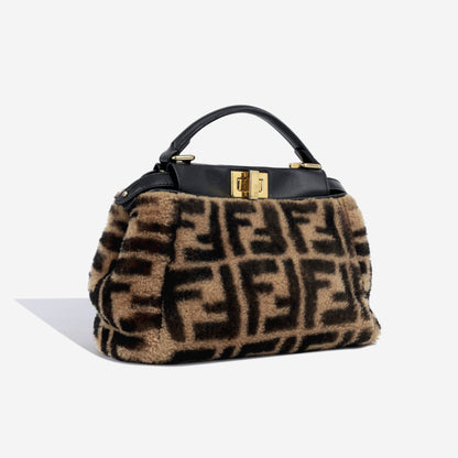 Fendi Mini Peekaboo - Shearling