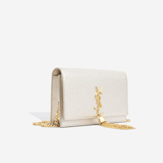Saint Laurent Kate Tassel Bag - Glitter