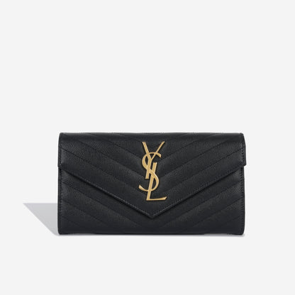 Saint Laurent Cassandre Flap Wallet