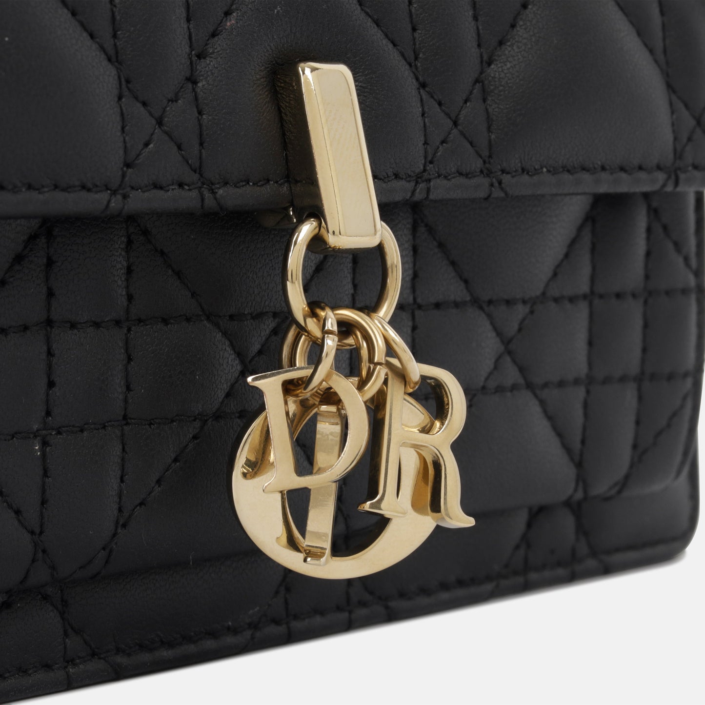 Christian Dior Lady Dior Chain Pouch