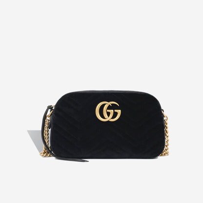 Gucci Small Marmont Bag - Velvet