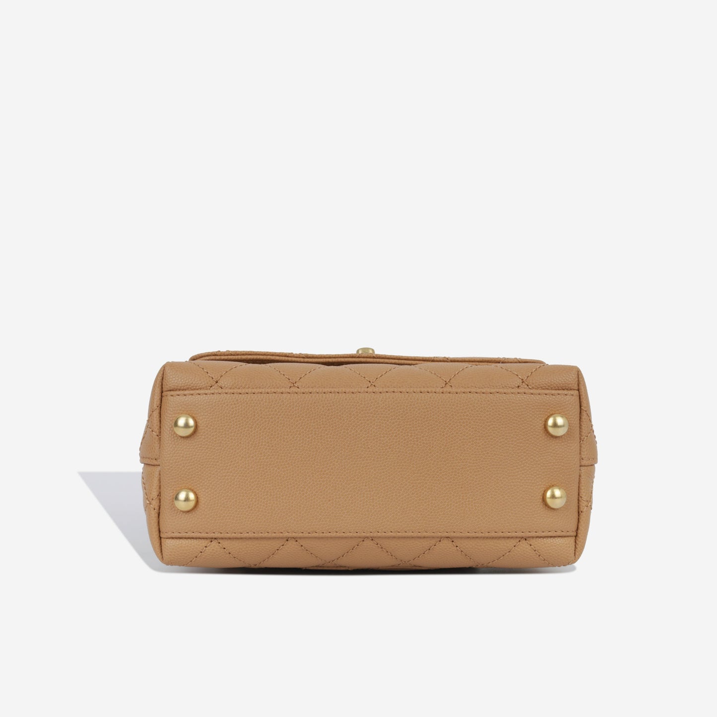 Chanel Mini Coco Handle - Caramel Caviar