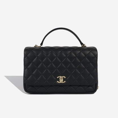 Chanel Top Handle Flap Bag