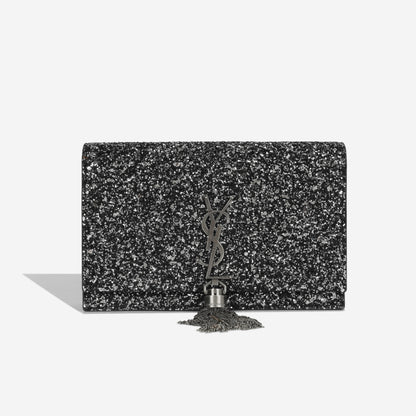 Saint Laurent Kate Chain Wallet With Tassel