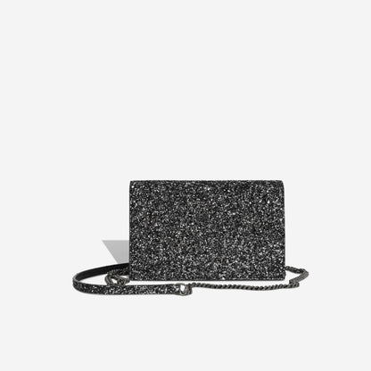 Saint Laurent Kate Chain Wallet With Tassel