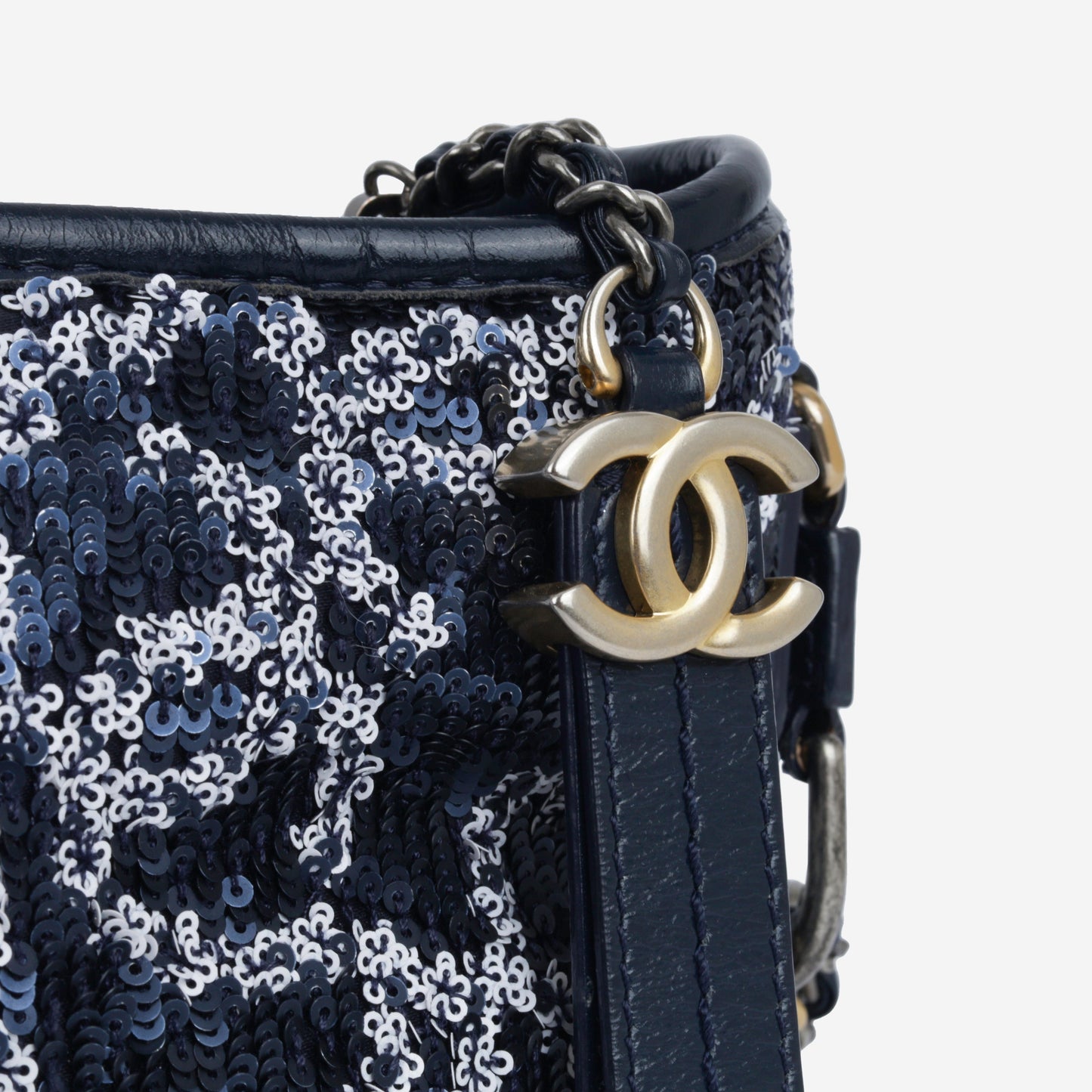 Chanel Small Gabrielle - Logo Motif Sequin