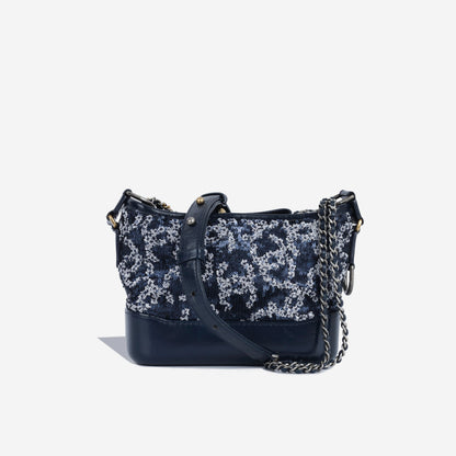 Chanel Small Gabrielle - Logo Motif Sequin