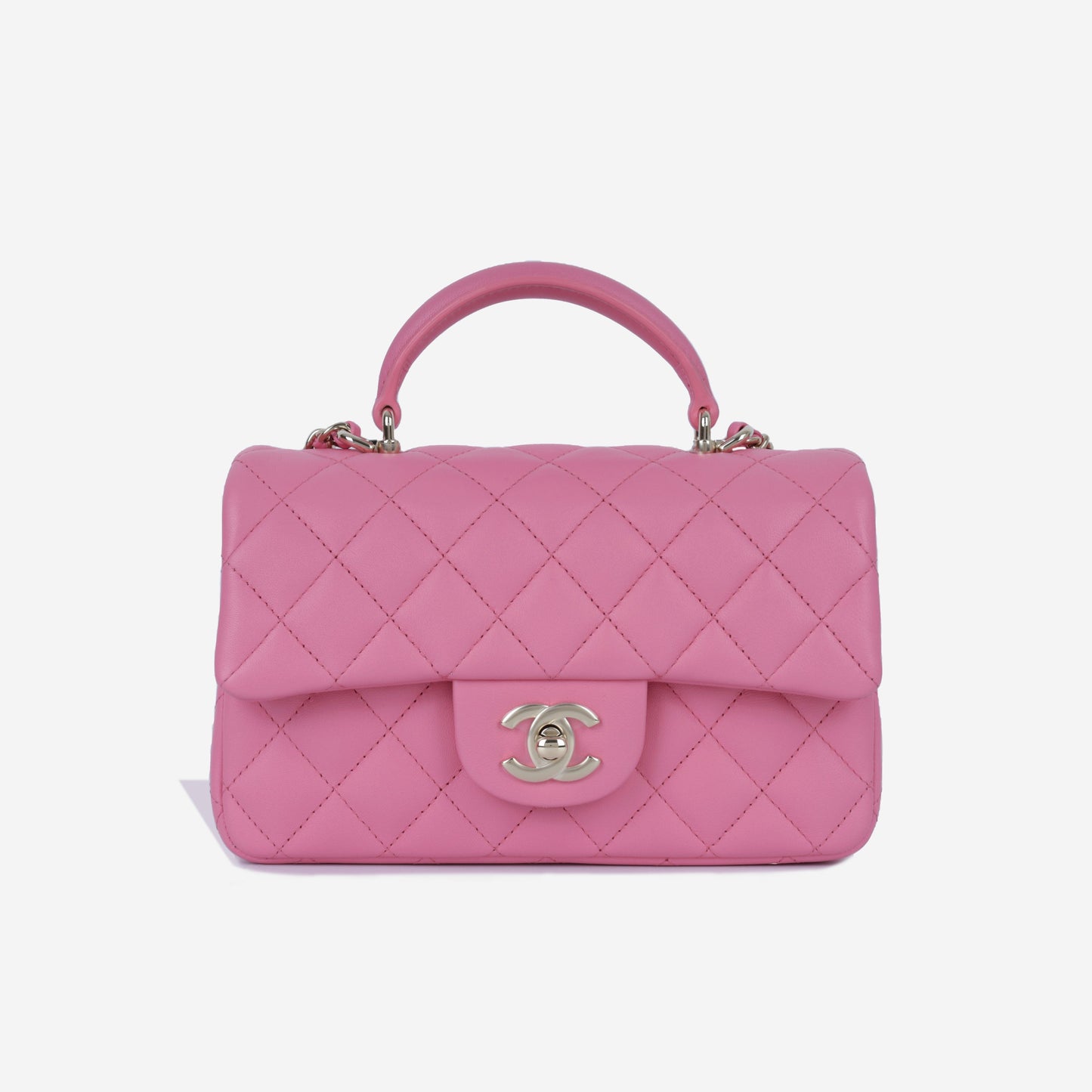 Chanel Mini Flap Bag With Top Handle