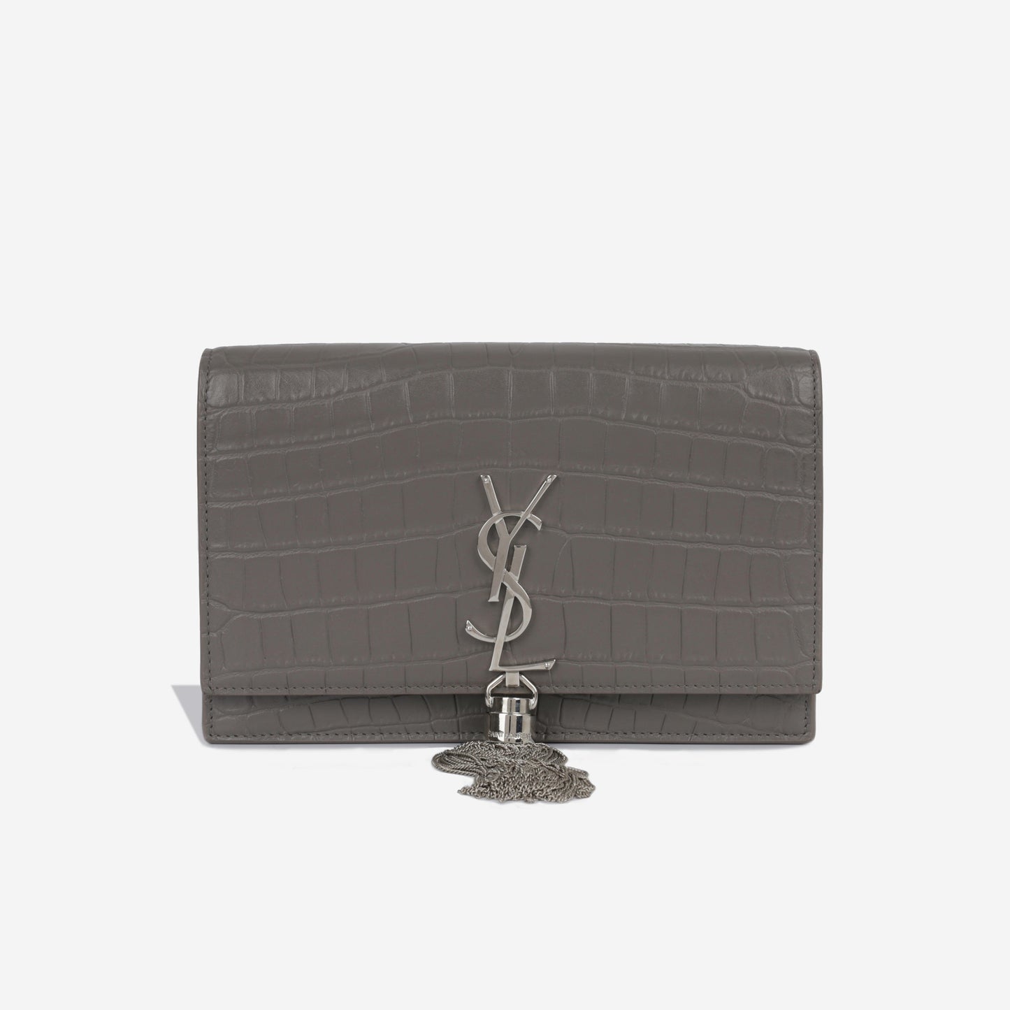 Saint Laurent Kate Chain Wallet With Tassel