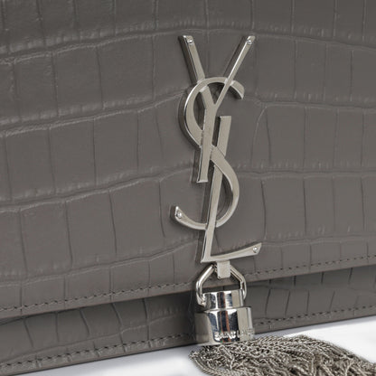 Saint Laurent Kate Chain Wallet With Tassel