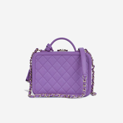 Chanel Filigree CC Vanity Case - Medium