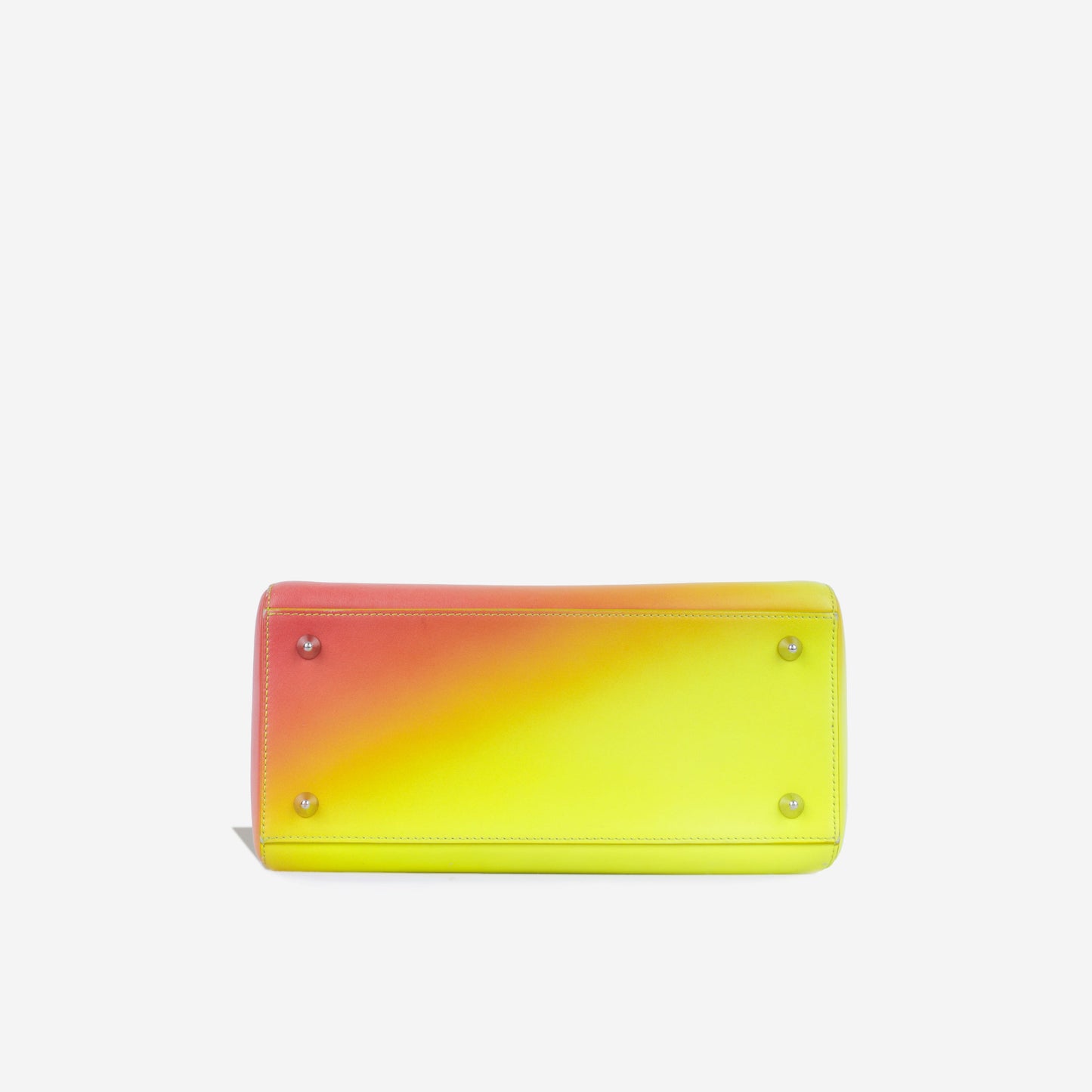 Christian Dior Medium Lady Dior - Yellow / Orange