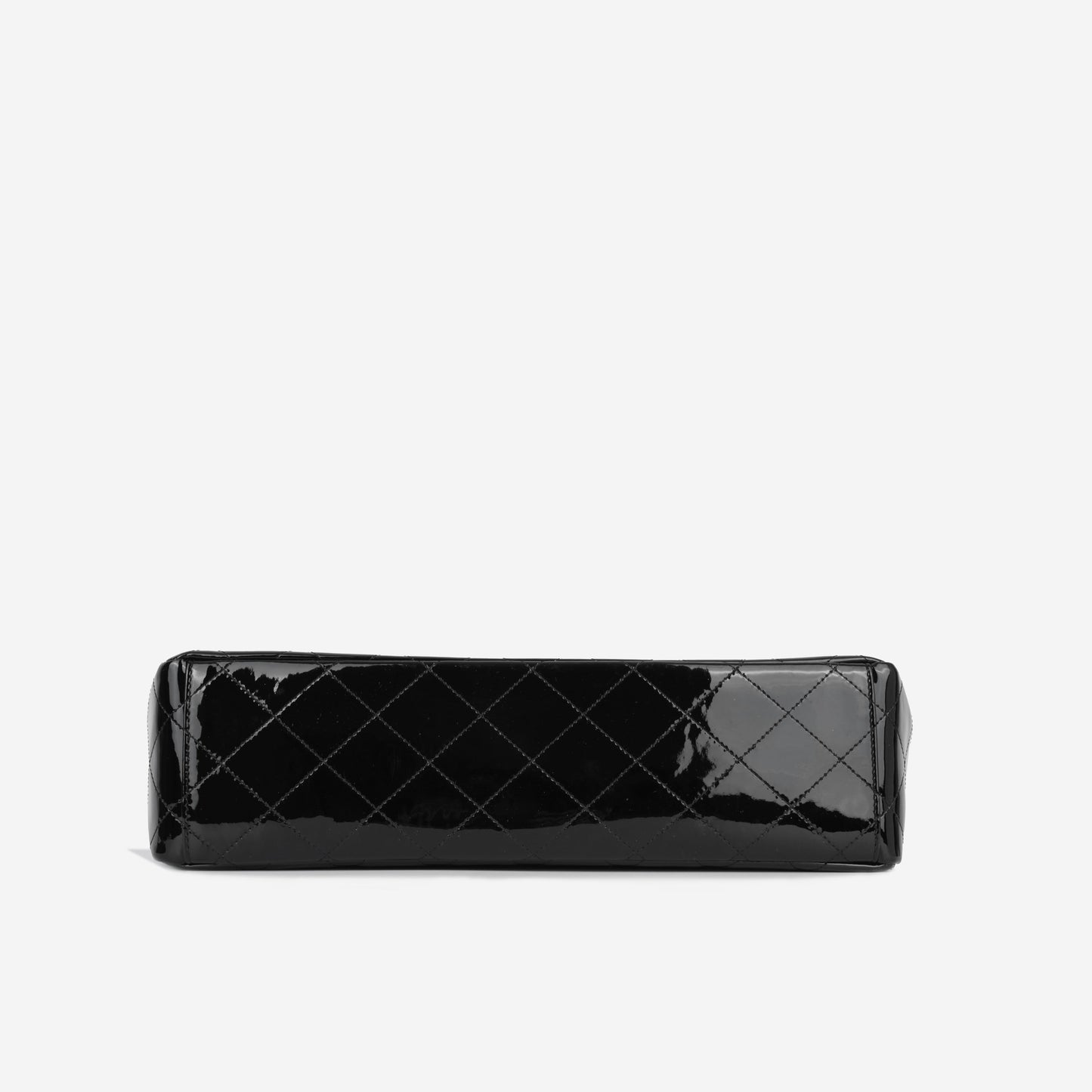 Chanel Maxi Classic Single Flap - Black Patent