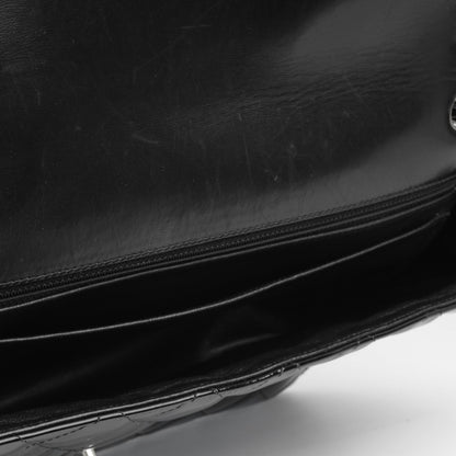 Chanel Maxi Classic Single Flap - Black Patent
