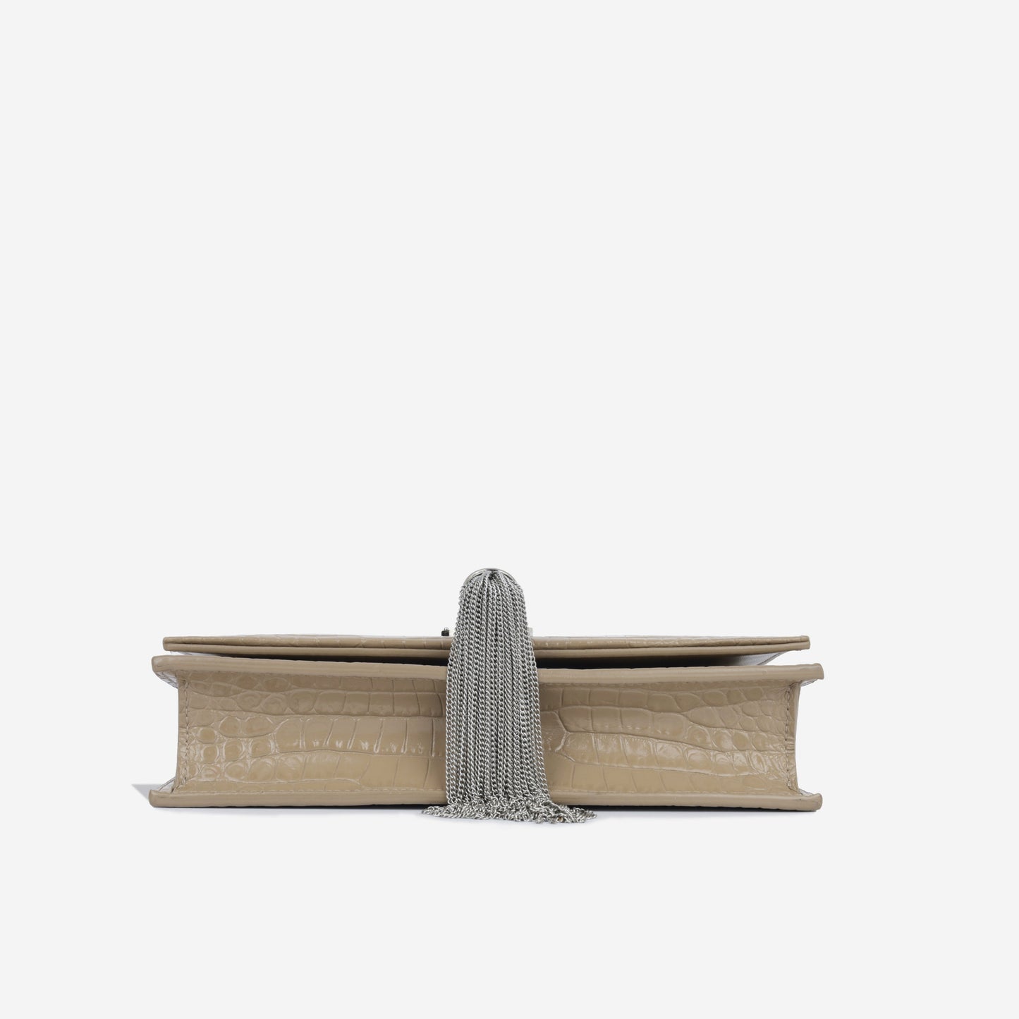 Saint Laurent Kate Tassel WOC -  Croc Embossed
