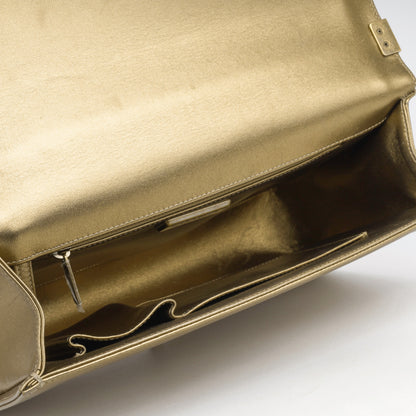 Chanel Large Boy Bag - Gold Python