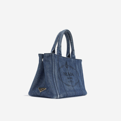 Prada Small Canapa Tote