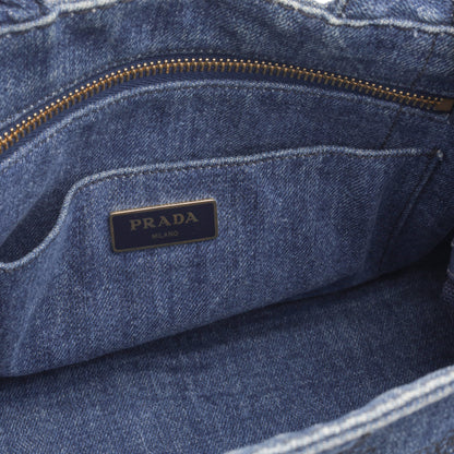 Prada Small Canapa Tote