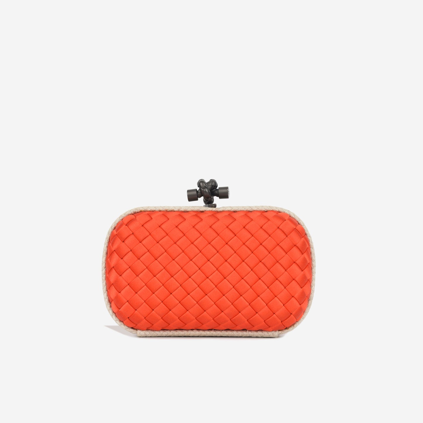 Bottega Veneta Intrecciato Knot Clutch