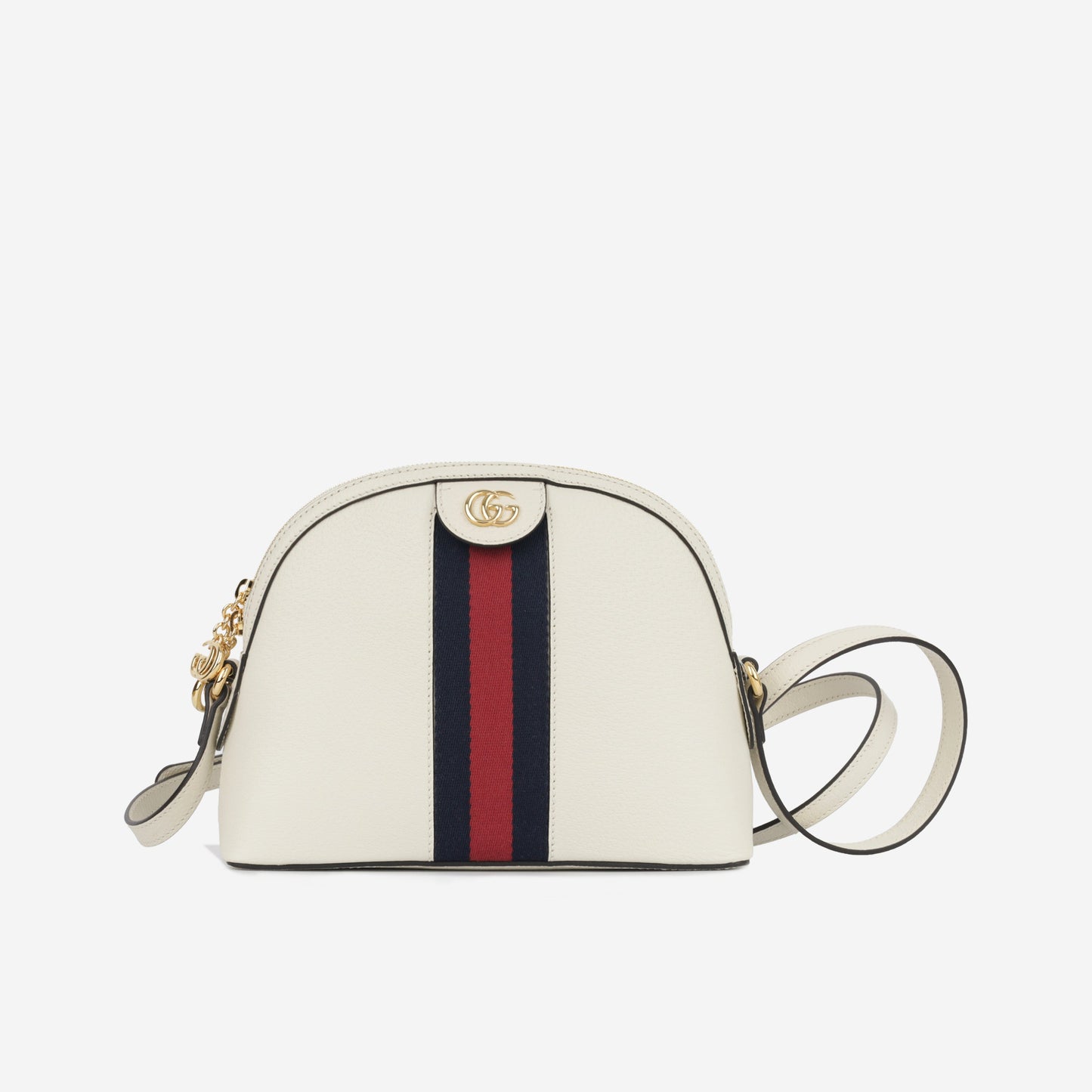 Gucci Ophidia - White Dome Shoulder Bag