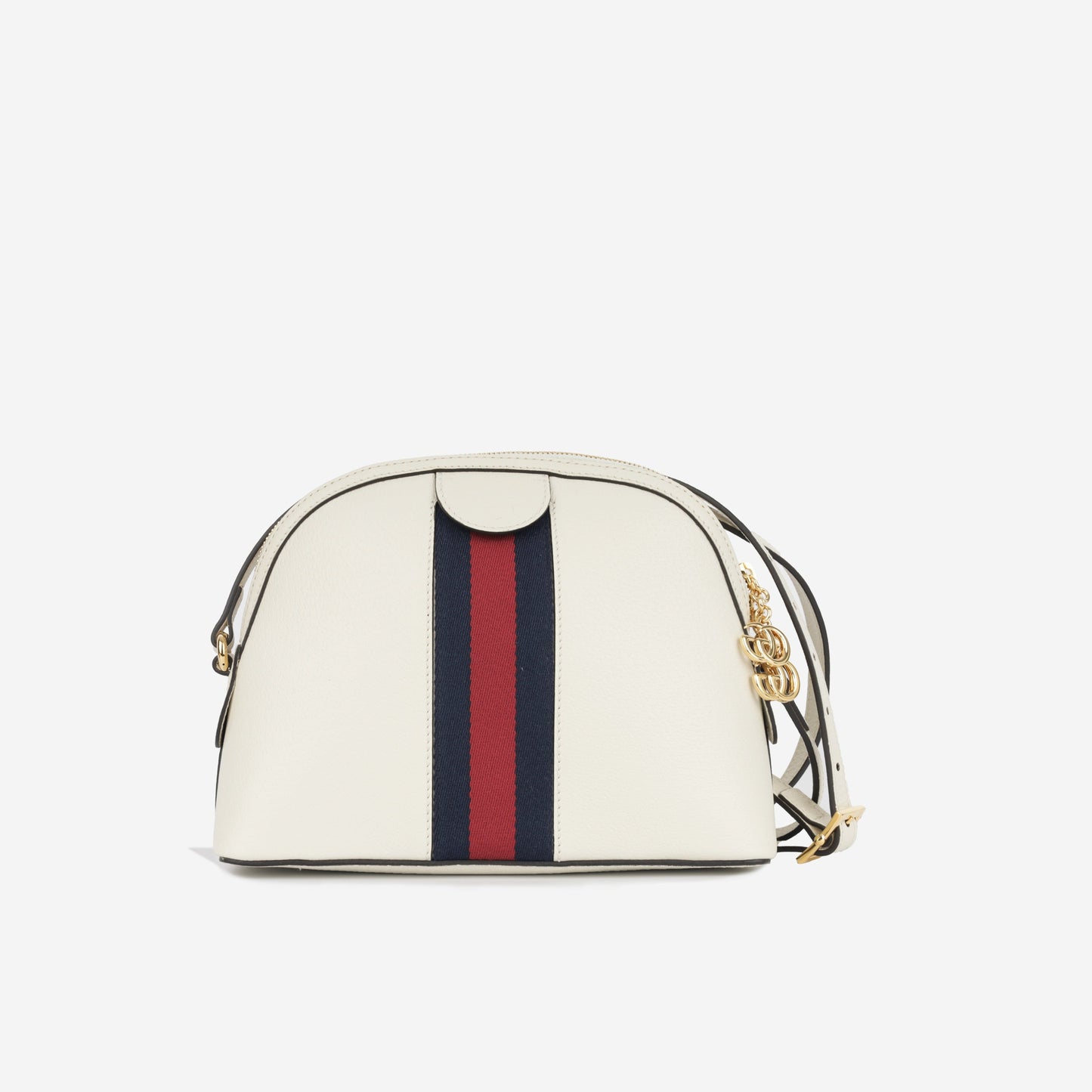 Gucci Ophidia - White Dome Shoulder Bag