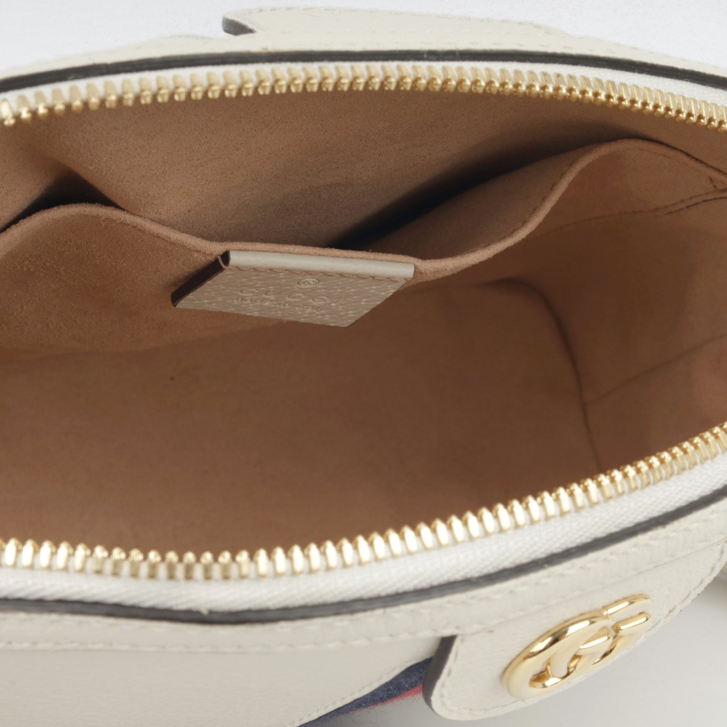 Gucci Ophidia - White Dome Shoulder Bag