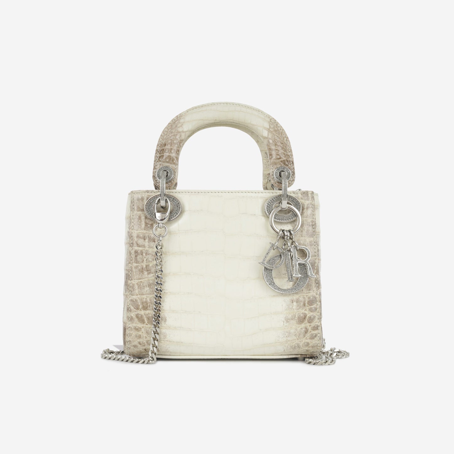 Christian Dior Mini Lady Dior - Himalaya Crocodile Niloticus
