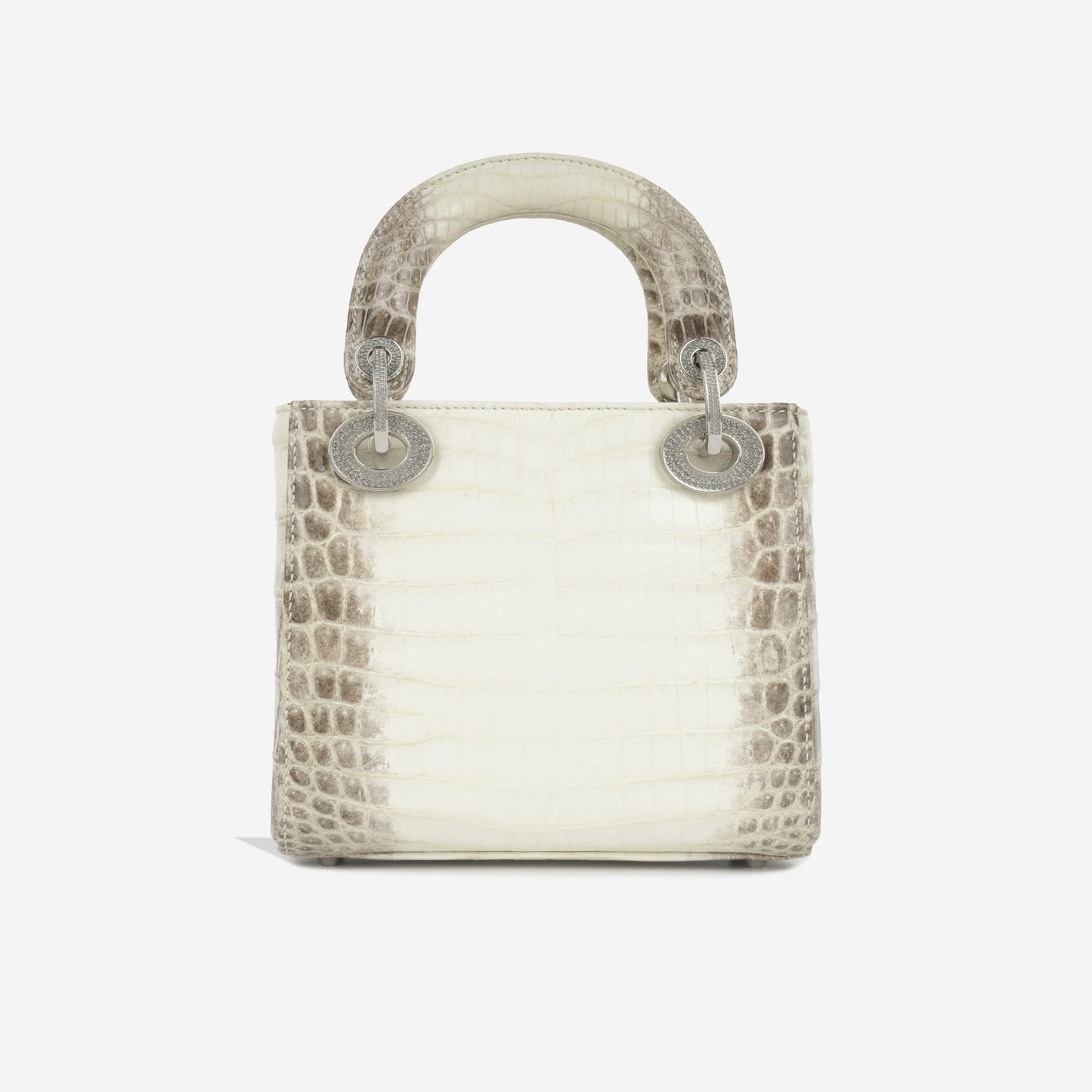 Christian Dior Mini Lady Dior - Himalaya Crocodile Niloticus