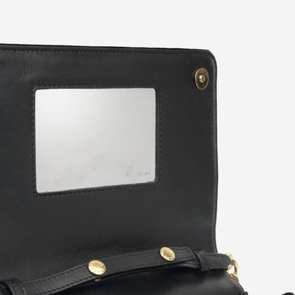 Prada Emblem WOC - Black Velvet