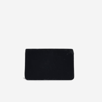 Prada Emblem WOC - Black Velvet