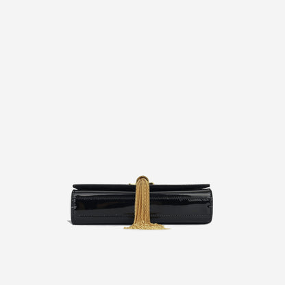 Saint Laurent Mini Kate Tassel - Black Patent
