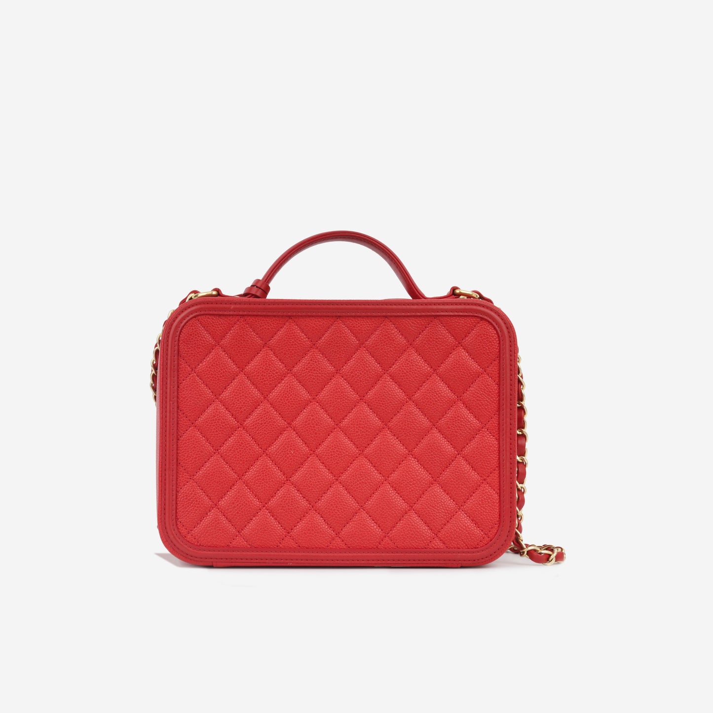 Chanel Large CC Filigree Vanity Case