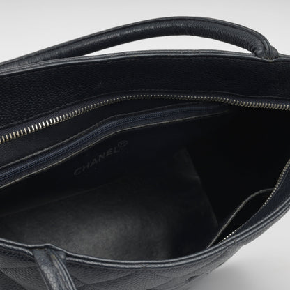 Chanel Medallion Tote - Navy
