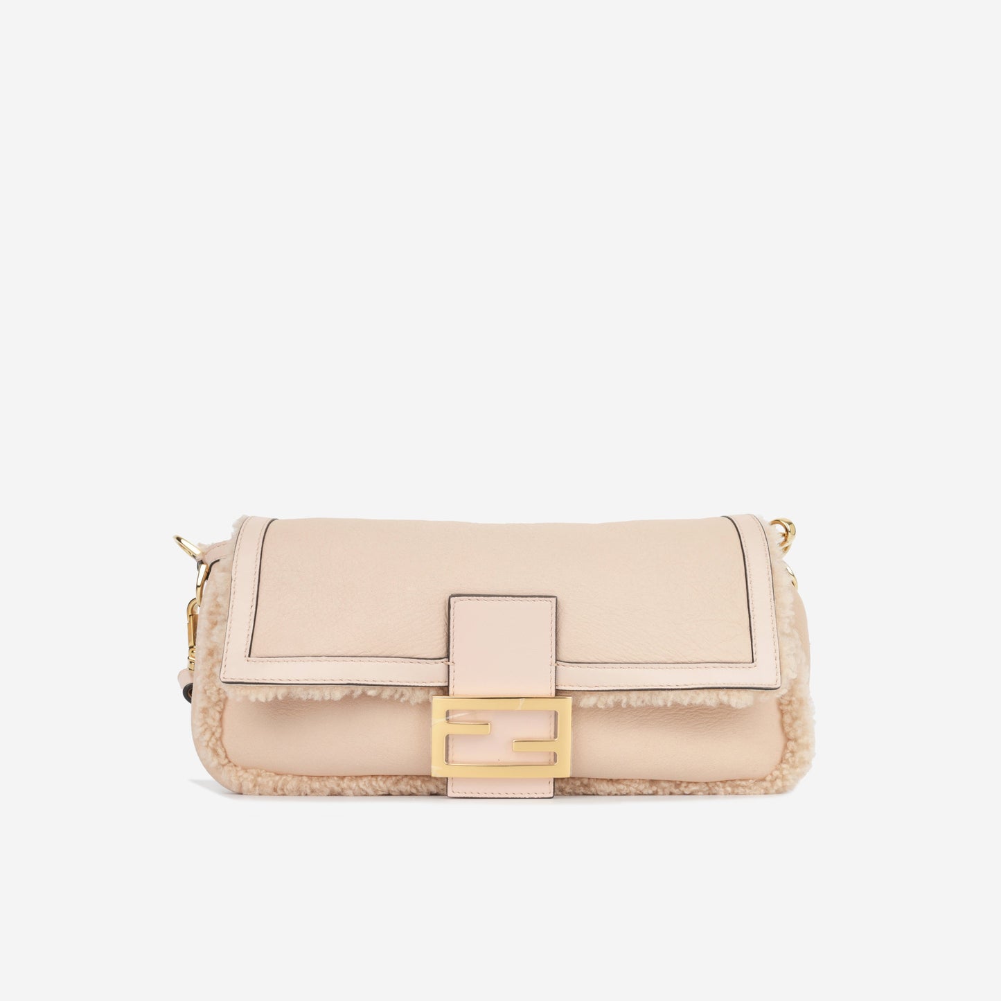 Fendi Shearling Baguette