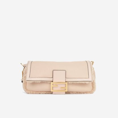 Fendi Shearling Baguette