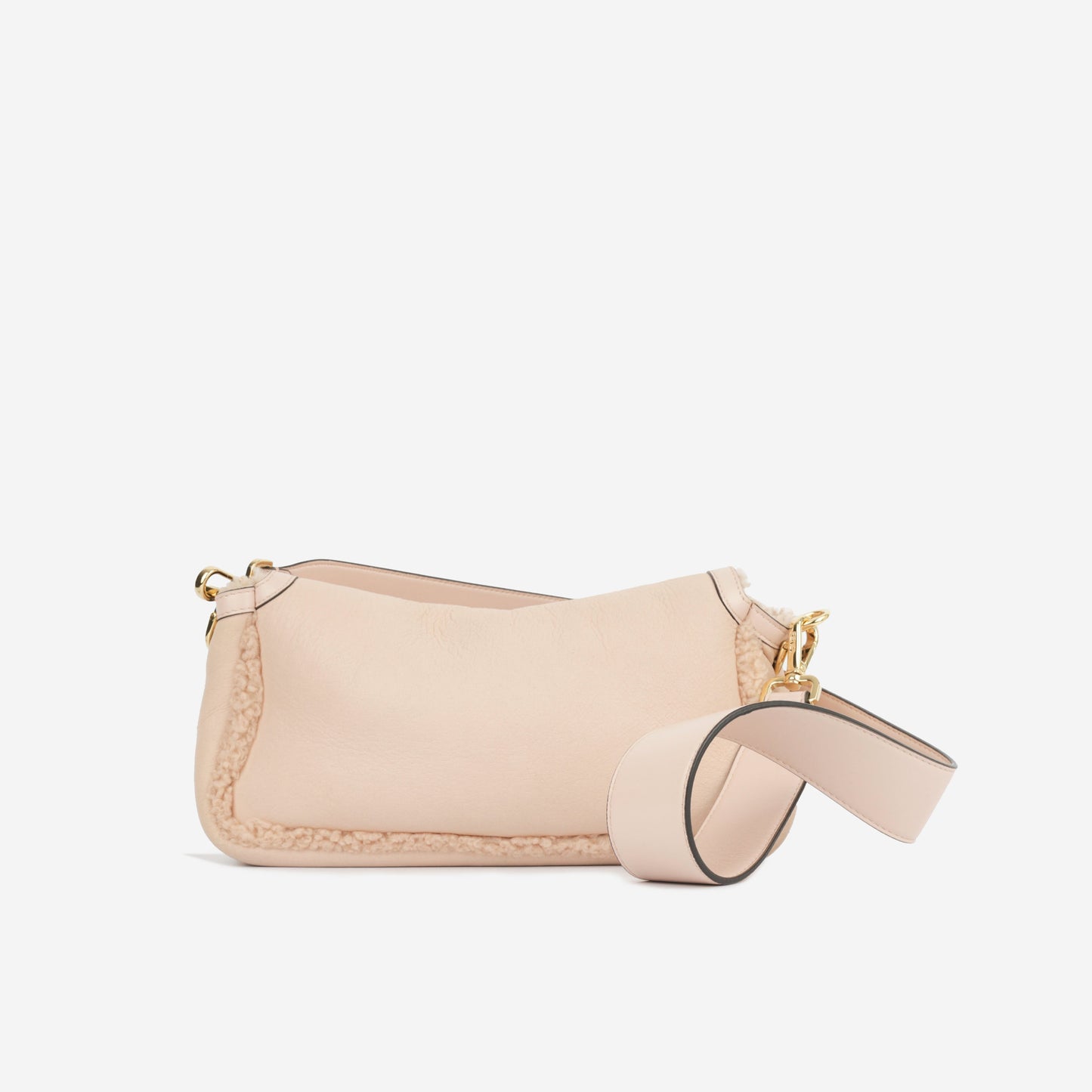 Fendi Shearling Baguette