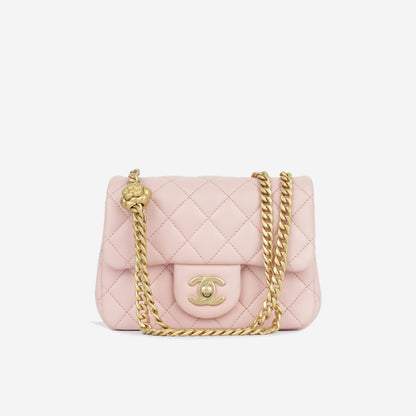 Chanel Camellia Crush Mini Flap