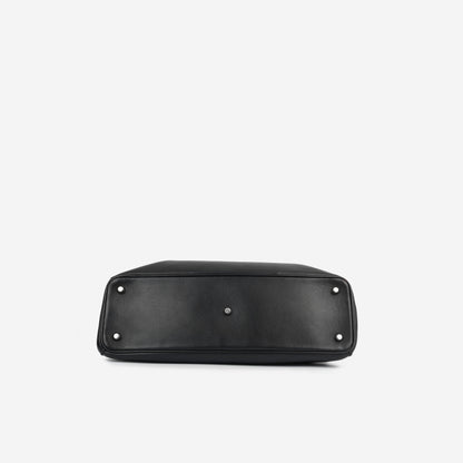 Christian Dior Diorissimo Large Tote - Black Calfskin