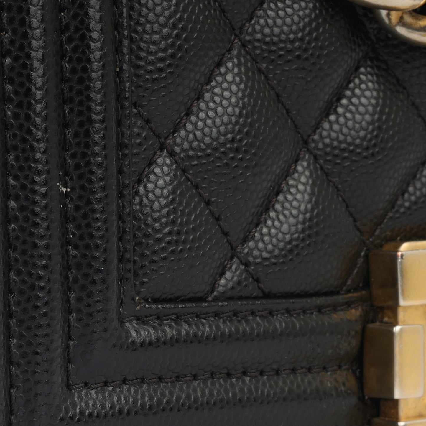 Chanel Small Chanel Boy - Black Caviar