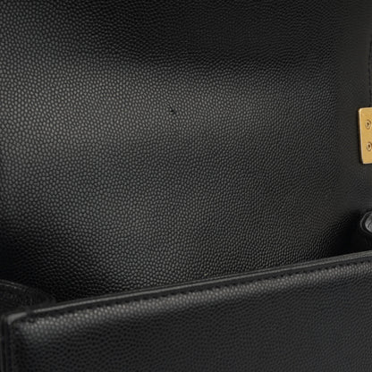 Chanel Small Chanel Boy - Black Caviar