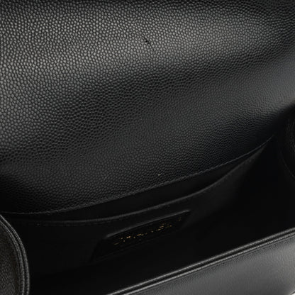 Chanel Small Chanel Boy - Black Caviar