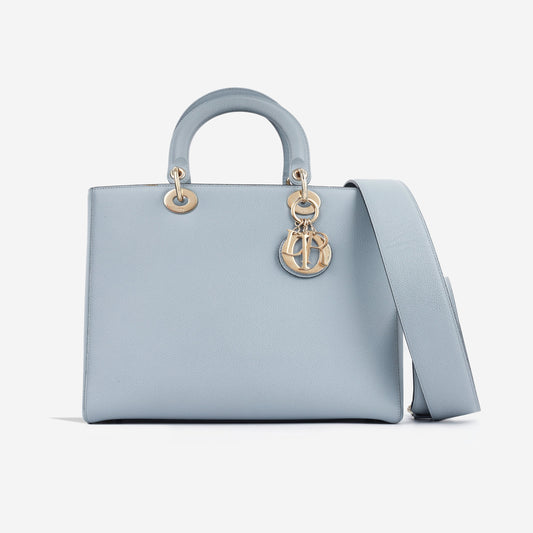 Christian Dior Lady Dior - Large Cloud Blue