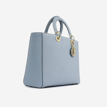 Christian Dior Lady Dior - Large Cloud Blue