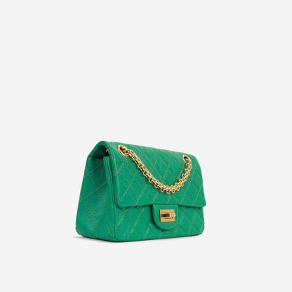Chanel Mini Reissue 2.55 Handbag - Jade Green Calfskin